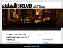 Tablet Screenshot of birdlandss.it